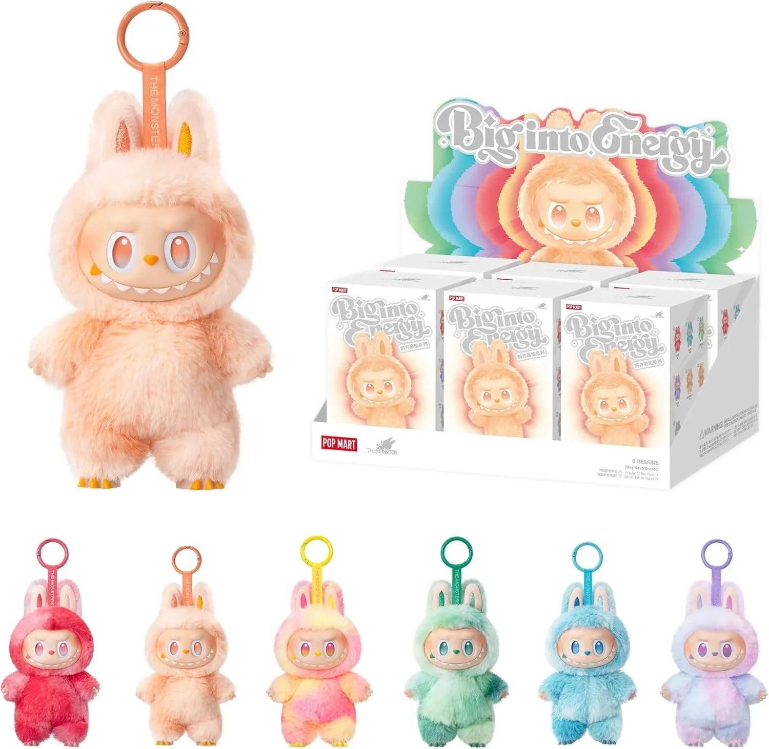 Labubu V3 THE MONSTERS- Big Into Energy Vinyl Plush Blind Box