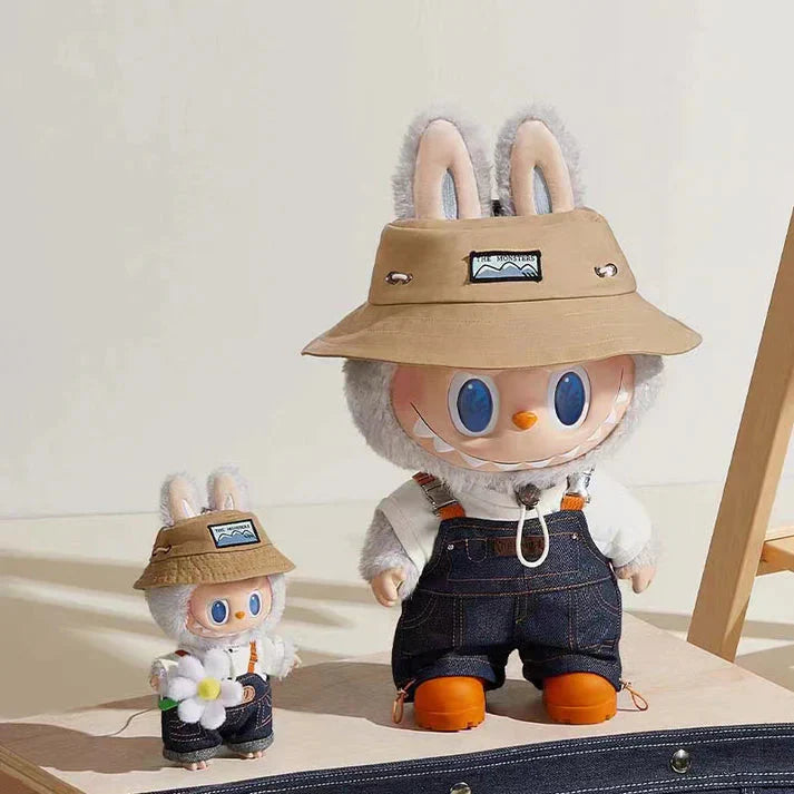 라부부 폴 인 와일드 플러시 인형 키 체인 