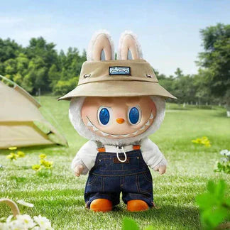 라부부 폴 인 와일드 플러시 인형 키 체인 