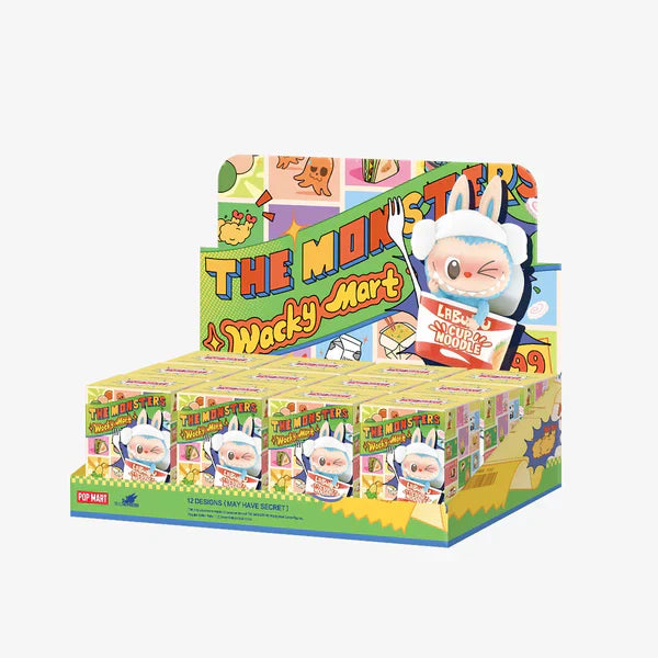 HE MONSTERS Wacky Mart 시리즈 블라인드 박스 피규어 