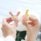 아기 3 자매 냉장고 스티커 모 그레인 블라인드 백 