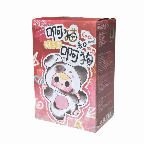 아기 3마리 - 고양이와 강아지의 봉제 블라인드 박스 