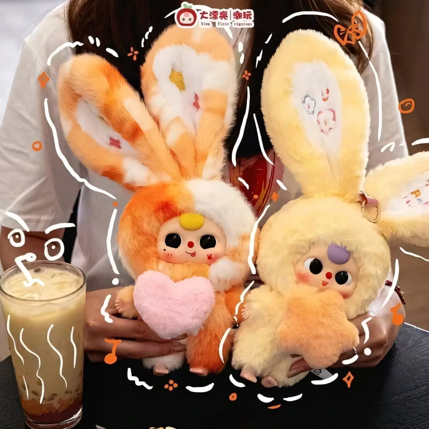 베이비 쓰리 V3 릴리래빗 타운 플러시 블라인드 박스 