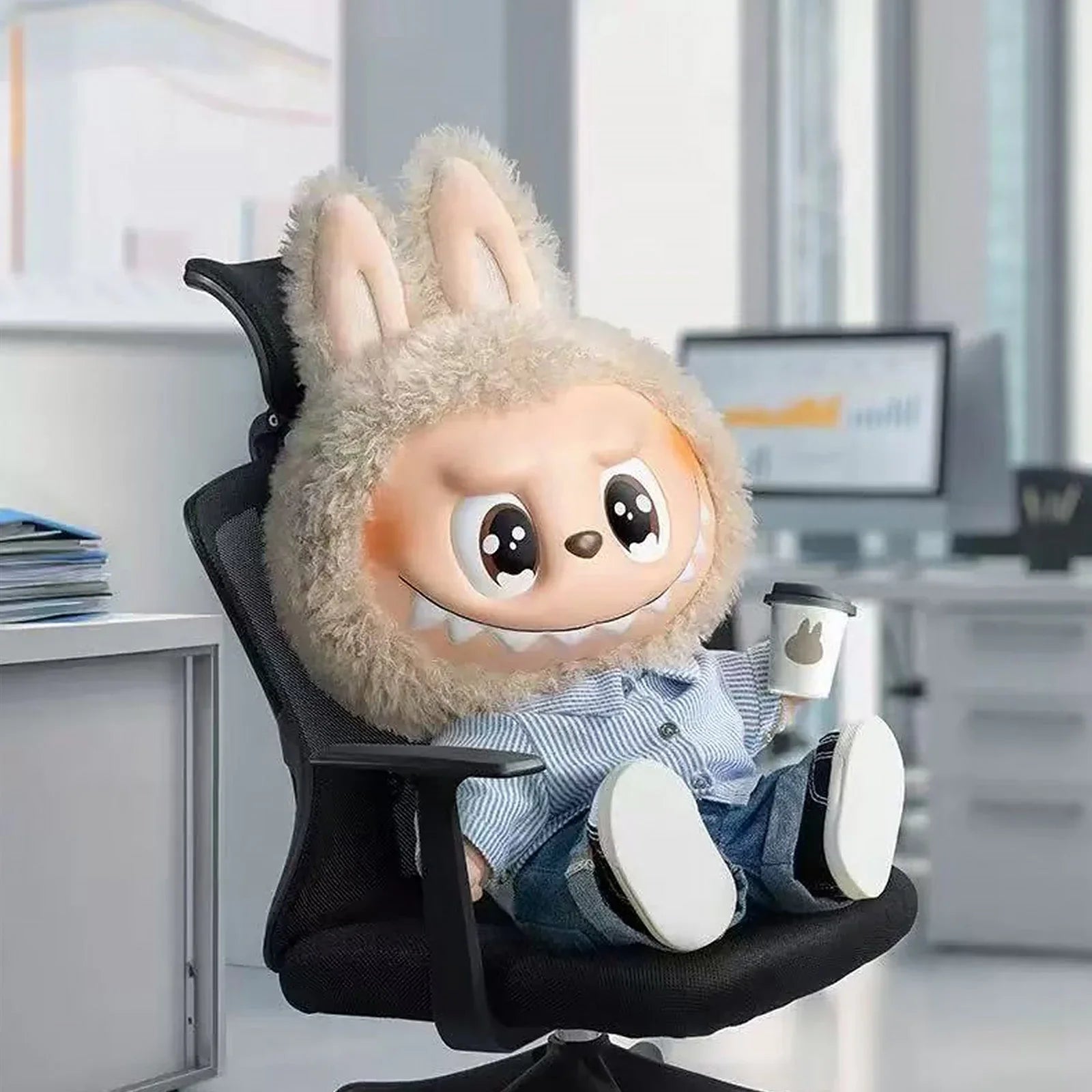 더 몬스터스 [라부부] 인형들 나와 함께 뒤집자 