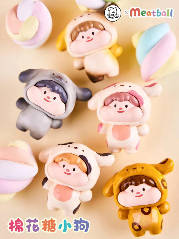 미트볼 강아지 콩 블라인드 백 