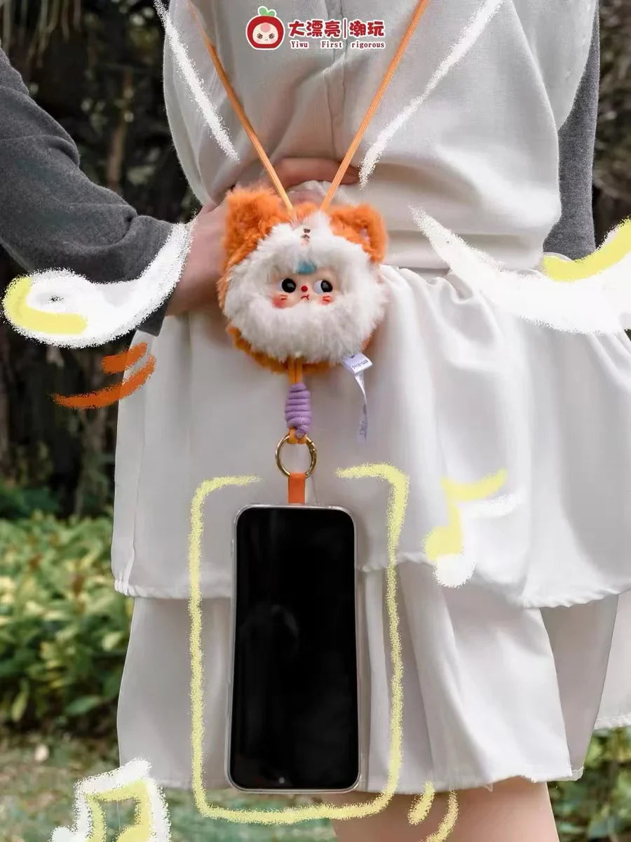아기용 3인치 휴대폰 끈 