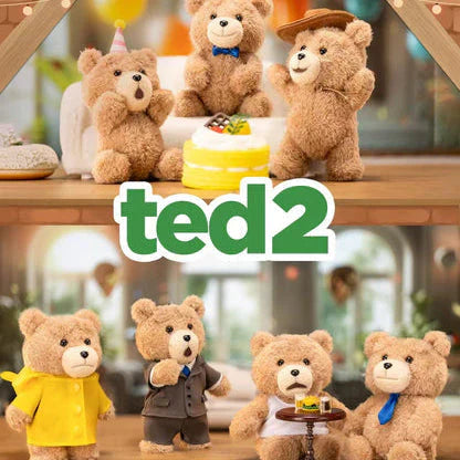 Ted2 테디베어 액션 플러시 펜던트 블라인드 박스 